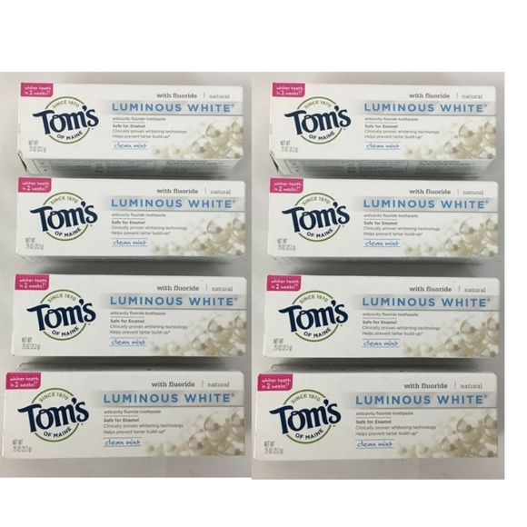 Lot of 8 Tom's Of Maine .75 oz Natural Too… - Picture 1 of 3